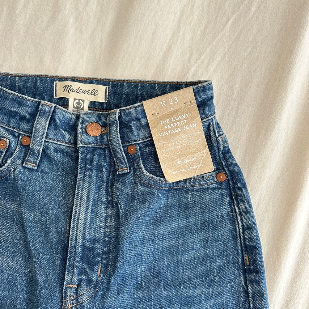 Madewell High Rise Blue Jeans